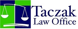 Taczak Law Office Scale of Justice Logo